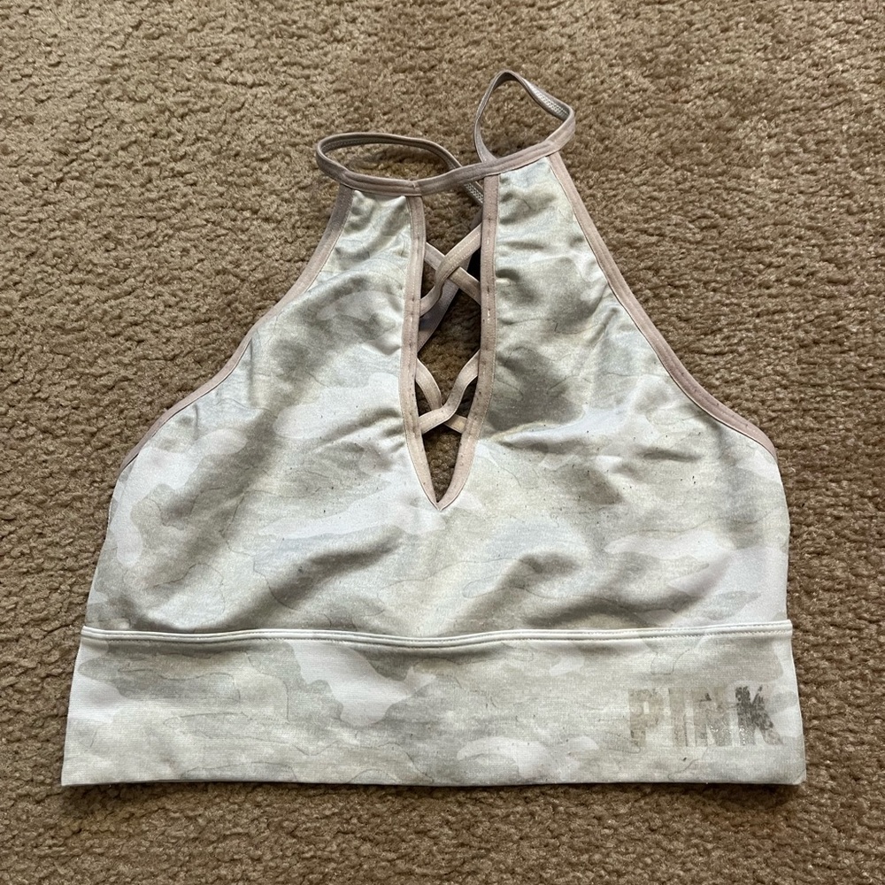 VS Camo Crisscross Sports Bra